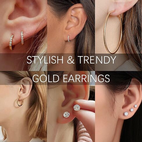 4 Pairs 925 Silver Plated Hoop Earrings For Women, Lightweight Circle Huggie Hypoallergenic Dangle Earrings 30mm/40mm/50mm/60mm Hoop Earrings Set Non Tarnish For Women Daily Life Set (4P Silver) in Kuwait