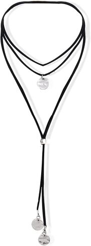 Boho Necklaces for Women Western Outfits Cowgirl Necklace for Women Trendy Handmade Boho Jewelry Leather Necklace Country Jewelry Gifts for Women in Kuwait