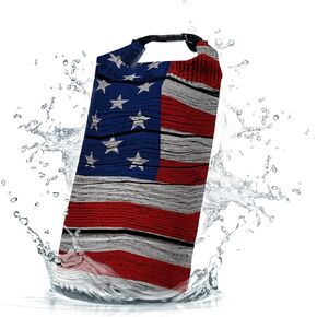 Waterproof Dry Bag,Roll Top Red Eucalyptus Small Waterproof Backpack 5L/10L/20L Floating and Lightweight Bags for Kayaking, Boating, Fishing, Swimming and Camping