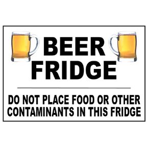 Beer Fridge Magnets (5 X 7 Inches)