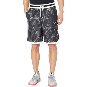Nike Dri-FIT Elite Men's Basketball Shorts (White/Black/Black, DH7142-100)