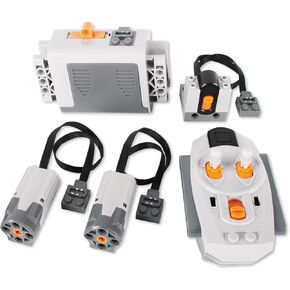9-in-1 Motor Kit Compatible with Lego Technic, Motor Set with Powerful Motors, Advanced Control Functionality, Ultimate Compatibility