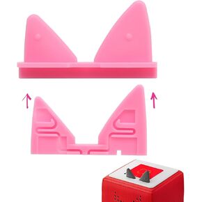 NUOGELIYA Replacement for Toniebox Alternative Cable for Toniebox Contains Electronic Buttons Replacement Cable and Ear (Cable+Pink Ear) in Kuwait