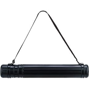 TRANSON Small Poster Tube Storage 17“ to 27" Extendable for Documents Blueprints Artworks Scrolls