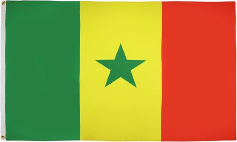 AZ FLAG - Morocco Flag - 3x5 Ft - Light Polyester Moroccan Banner with Two Brass Eyelets - Fade Resistant - Vivid Colors - 3' x 5' Feet - 150x90 Cm in Saudi Arabia