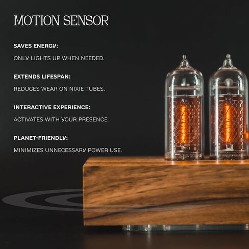 حزمة ساعة أنبوب نيكسي الأصيل نيكسي مع أنبوب نيكسي الاحتياطي ، مستشعرات رطوبة درجة حرارة الحركة ، الإضاءة الخلفية RGB المزدوجة ، المنبه ، المؤثرات البصرية (الجوز مستقيم ، في 14) in Kuwait