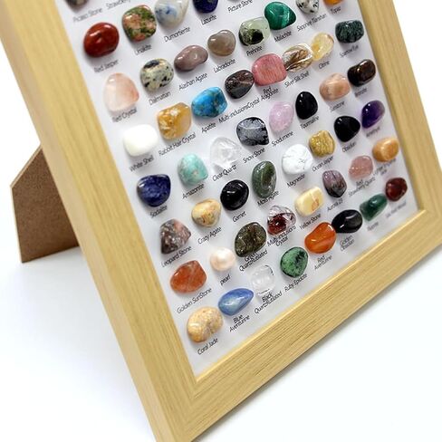 80 Pcs Natural Mineral Specimens : Classic Collection of Crystal, Agate, Fluorite, etc. for Home Decoration and Gift Giving in Saudi Arabia