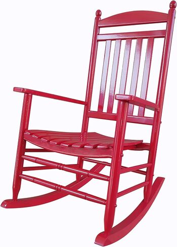 Rocking Rocker-A040DG داكب الأخضر الخشبي الشرفة الروك/كرسي هزاز في الهواء الطلق-سليمة لتجميع الحجم المريح في الخارج أو الاستخدام الداخلي in Kuwait