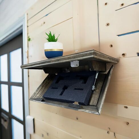 تخزين الأسلحة الخفية ، رف إخفاء تخزين الأسلحة - رف تخزين مقصورة خفي آمن حتى الآن يمكن الوصول إليه بسرعة من قبل Bellewood Designs (الجوز الخاص) in Kuwait