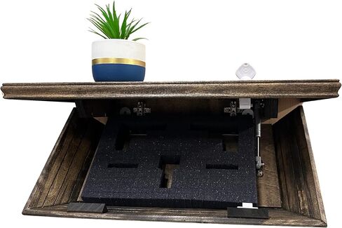 تخزين الأسلحة الخفية ، رف إخفاء تخزين الأسلحة - رف تخزين مقصورة خفي آمن حتى الآن يمكن الوصول إليه بسرعة من قبل Bellewood Designs (الجوز الخاص) in Kuwait