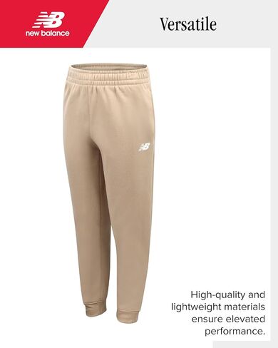 بنطال رياضي نشط للأولاد من New Balance - عبوة من 2 بنطال رياضي من الصوف مع حزام خصر مطاطي (المقاسات: 8-20) in Saudi Arabia