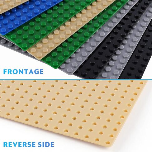 ألواح أساسية كلاسيكية حزمة من 10 من 10 "× 10" من الطوب ، متوافق مع جميع العلامات التجارية الرئيسية وطاولة النشاط ، هدية مثالية للبناة 3+ (متعدد الألوان) (متعدد الألوان) in Kuwait