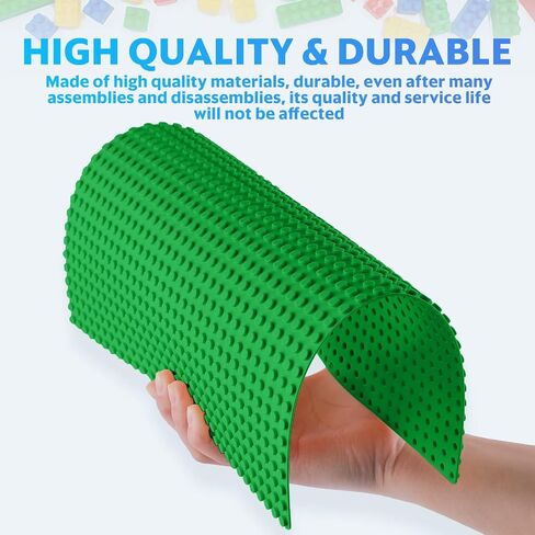 ألواح أساسية كلاسيكية حزمة من 10 من 10 "× 10" من الطوب ، متوافق مع جميع العلامات التجارية الرئيسية وطاولة النشاط ، هدية مثالية للبناة 3+ (متعدد الألوان) (متعدد الألوان) in Kuwait