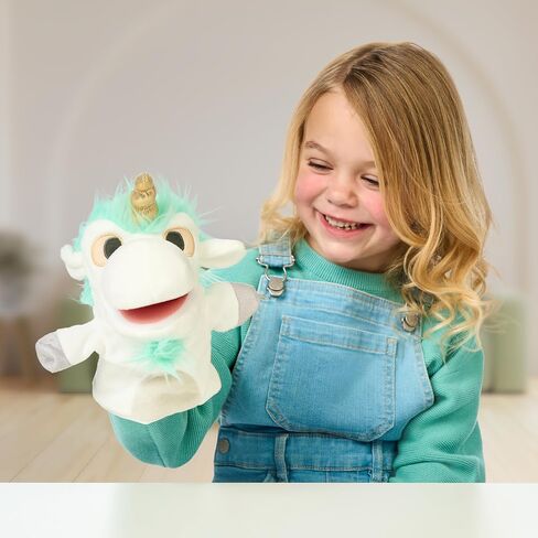 Bob Bilby and Unicorse Plush Puppets Exclusive 2 Pack | Bob Bilby and Unicorse are The Perfect Size to Fit onto Toddler's Hands | Made with Deluxe Fabrics and Featuring Embroidered Details in Saudi Arabia