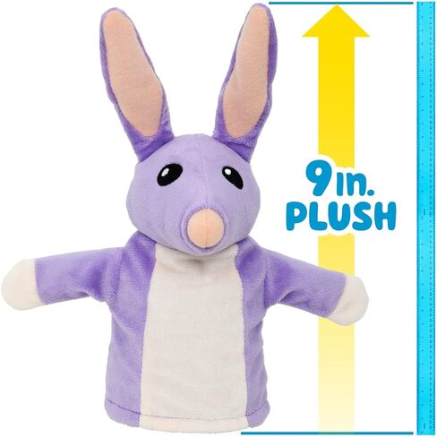 Bob Bilby and Unicorse Plush Puppets Exclusive 2 Pack | Bob Bilby and Unicorse are The Perfect Size to Fit onto Toddler's Hands | Made with Deluxe Fabrics and Featuring Embroidered Details in Saudi Arabia