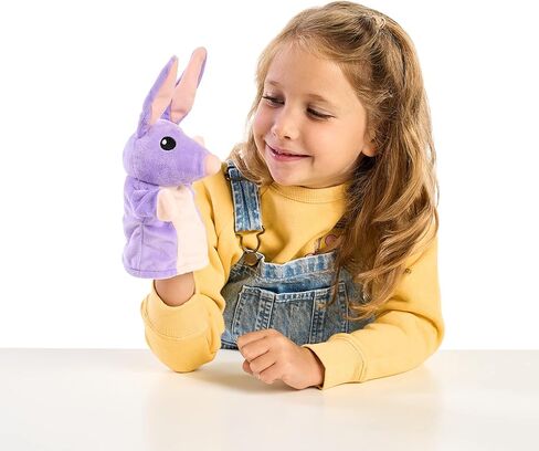 Bob Bilby and Unicorse Plush Puppets Exclusive 2 Pack | Bob Bilby and Unicorse are The Perfect Size to Fit onto Toddler's Hands | Made with Deluxe Fabrics and Featuring Embroidered Details in Saudi Arabia