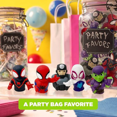 NBC Universal Gabby's Dollhouse Bath Finger Puppets ، 10 PC - Party Favors ، Educational ، Toys Bath ، وقت القصة ، ألعاب الشاطئ ، وقت اللعب ، Stocking Stuffer in Kuwait