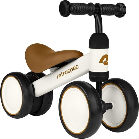Retrospec Cricket Baby Walker 4-Wheel Balance Bike for Ages 12-24 Months Toddlers | First Birthday Gift - Toddler Bicycle Toy for 1 Year Old’s - Ride On Toys for Boys & Girls in Saudi Arabia