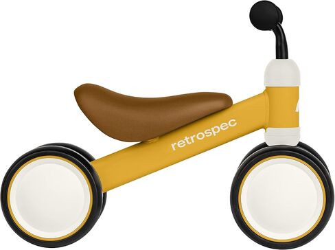 Retrospec Cricket Baby Walker 4-Wheel Balance Bike for Ages 12-24 Months Toddlers | First Birthday Gift - Toddler Bicycle Toy for 1 Year Old’s - Ride On Toys for Boys & Girls in Saudi Arabia