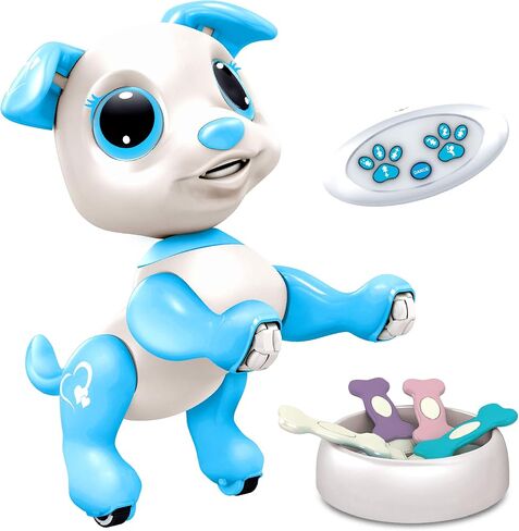 Power Your Fun Unicorn Robo Pets Toys 2pk - Unicorns Gifts for Girls and Kids (1) Unicorn STEM Toy Robot Interactive Hand Gestures or Remote Control to Move and (1) Mini Unicorn Automated Smart Robot in Kuwait