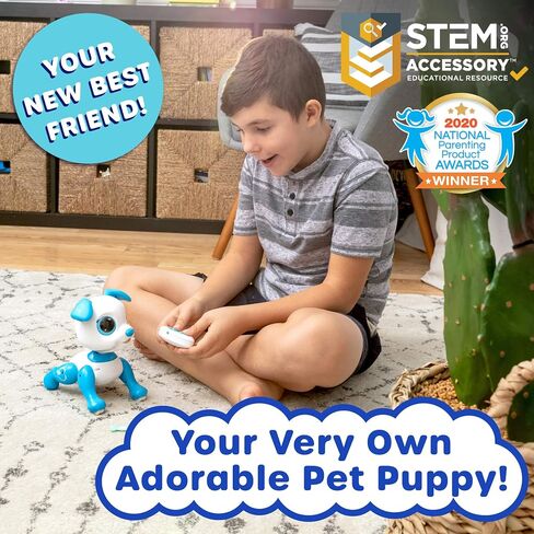 Power Your Fun Unicorn Robo Pets Toys 2pk - Unicorns Gifts for Girls and Kids (1) Unicorn STEM Toy Robot Interactive Hand Gestures or Remote Control to Move and (1) Mini Unicorn Automated Smart Robot in Kuwait