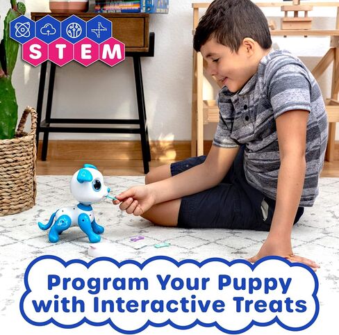 Power Your Fun Unicorn Robo Pets Toys 2pk - Unicorns Gifts for Girls and Kids (1) Unicorn STEM Toy Robot Interactive Hand Gestures or Remote Control to Move and (1) Mini Unicorn Automated Smart Robot in Kuwait
