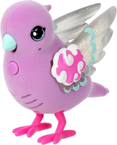 الحيوانات الأليفة الصغيرة الحية - قفص ليل بيرد آند بيرد: Tiara Twinkles ، أجنحة جديدة تضيء مع 20 + أصوات ، وتتفاعل للمس in Kuwait