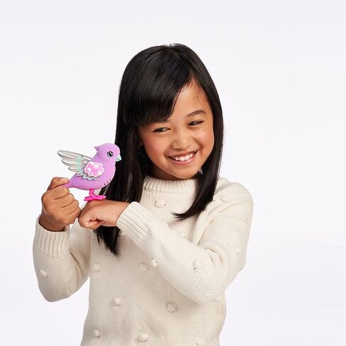 الحيوانات الأليفة الصغيرة الحية - قفص ليل بيرد آند بيرد: Tiara Twinkles ، أجنحة جديدة تضيء مع 20 + أصوات ، وتتفاعل للمس in Kuwait