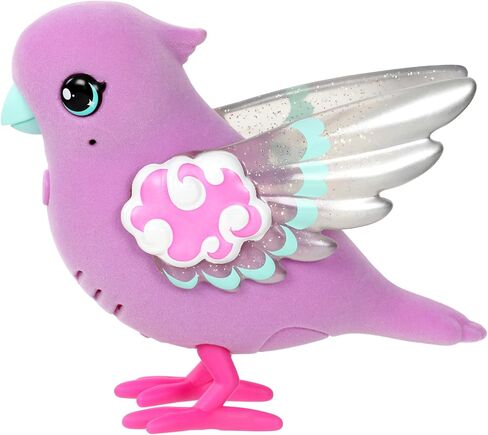 الحيوانات الأليفة الصغيرة الحية - قفص ليل بيرد آند بيرد: Tiara Twinkles ، أجنحة جديدة تضيء مع 20 + أصوات ، وتتفاعل للمس in Kuwait