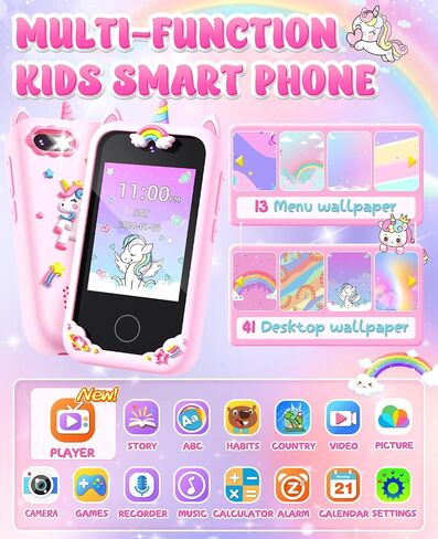 Dinosaur Toys for Kids 3-5 Kids Smart Phone Toys for Boys Age 8-12 Birthday Christmas Giftsfor 3 4 5 7 6 8 10 Year Old Gift Ideas with 8G SD Card in Saudi Arabia