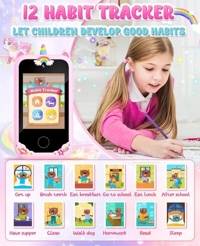 Dinosaur Toys for Kids 3-5 Kids Smart Phone Toys for Boys Age 8-12 Birthday Christmas Giftsfor 3 4 5 7 6 8 10 Year Old Gift Ideas with 8G SD Card in Saudi Arabia