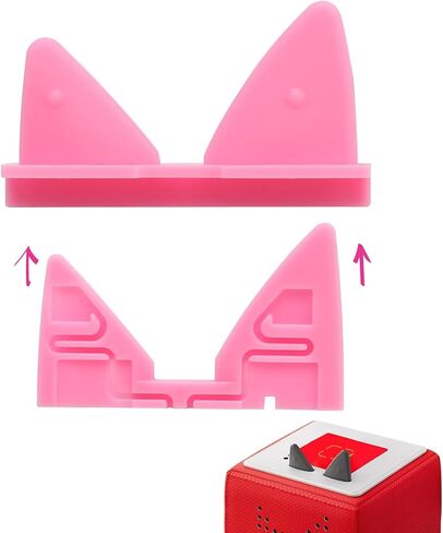 NUOGELIYA Replacement for Toniebox Alternative Cable for Toniebox Contains Electronic Buttons Replacement Cable and Ear (Cable+Pink Ear) in Kuwait