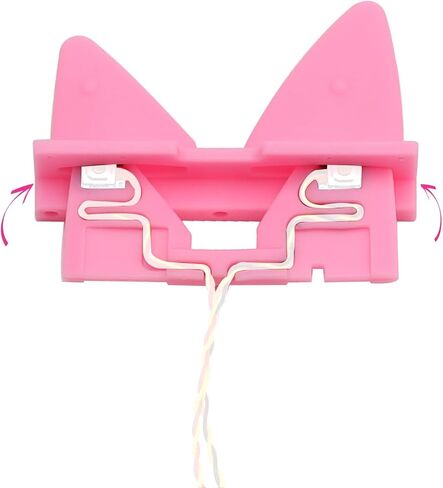 NUOGELIYA Replacement for Toniebox Alternative Cable for Toniebox Contains Electronic Buttons Replacement Cable and Ear (Cable+Pink Ear) in Kuwait