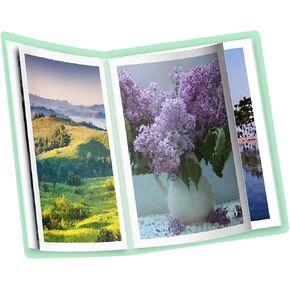 SXhyf A3 Diamond Painting Storage Book for 60 Diamond Painting Pics, Diamond Painting Accessories with 30 Pages Clear Sheet Protectors, Presentation Portfolio Folder for Artwork, 16.5x12.1in