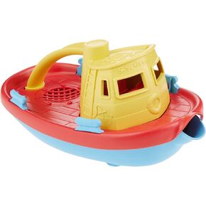 Green Toys Tug Boat Yellow - CB3