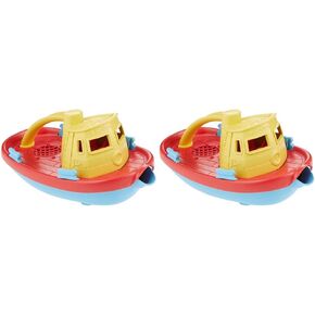 Green Toys Tug Boat Yellow - CB3
