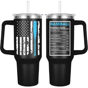 Motorcycle Tumbler for Men, 40oz Insulated Tumbler With Handle and Straw-Funny Motorcycle Gifts for Motorcycle Lover(Motorcycle)