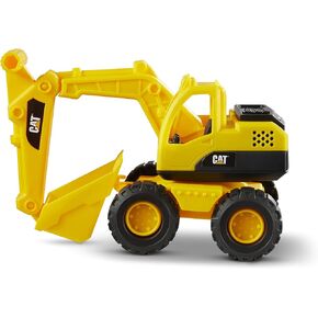 CAT Construction Toys, Construction Fleet 10" Front Loader Toy - Real Working Parts, Indoor/Outdoor, Sturdy Plastic Construction for 2+ Year Old Boys