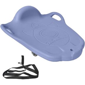 Floor Scooter Board with Elevated Handles, 5 Non-Marring Wheels Anti Roll away, 20"L x 17"W, Easy Connection, Kids Sports Activities