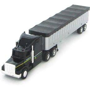 ERTL John Deere Grain Semi Truck Toy Replica - 1:64 Scale - Construction Toys - Die-Cast Metal and Plastic Material - Kids Toys Ages 8 Years and Up