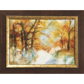 Wizardi Charivna Mit Felting kit Morning in Forest V-216Р