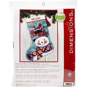 Dimensions 71-09159 Needlepoint KIT Snowman, 16" Long