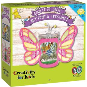 Creativity for Kids Plant and Grow Unicorn Forest: Terrarium Kit for Kids, Unicorn Toys and STEM Kits for Kids, Arts and Crafts for Girls Ages 6-8+