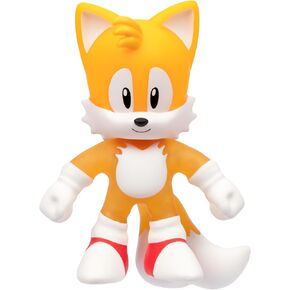 Heroes of Goo Jit Zu Stretch Surge Tails, Powered Up with Glow Surge Giving Him Glow-in-The-Dark Powers, Scrunchy, Stretchy Filling, Stretch Him Up to 3 Times His Size – Sensory Toys