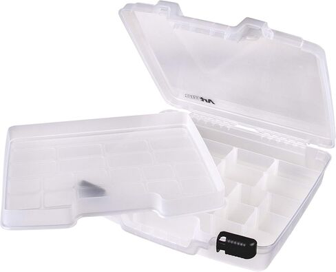 ArtBin 6977AB 12 inch Quick View Deep Base Carrying Case, Portable Art & Craft Organizer with Handle, [1] Plastic Storage Case, Translucent in Kuwait
