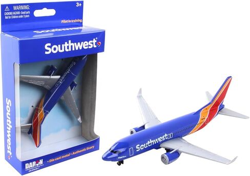 Daron Toy Airplane – Frontier Airlines – Die-Cast Metal Model Airplane Toy with Plastic Parts for Kids Ages 3+ in Kuwait