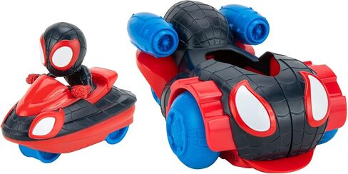 Marvel Spidey and His Amazing Friends 2 n 1 Web Strike Feature Vehicle - Must-Have Toy for All Fans in Saudi Arabia