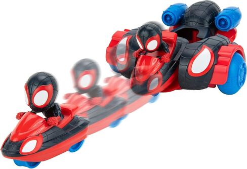 Marvel Spidey and His Amazing Friends 2 n 1 Web Strike Feature Vehicle - Must-Have Toy for All Fans in Saudi Arabia