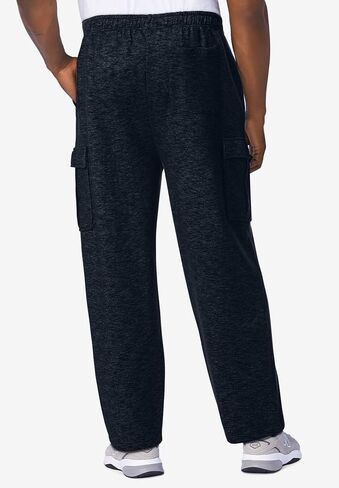KingSize Men's Big & Tall Fleece Cargo Sweatpants in Saudi Arabia