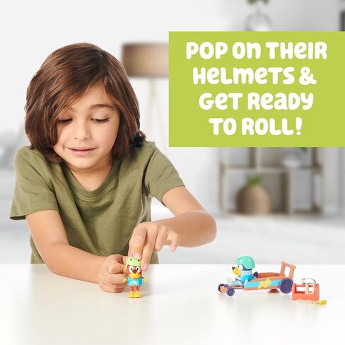 مركبة Bluey وحزمة Pack Pack's Bingo مع إكسسوارات Bingo 2.5 بوصة in Kuwait